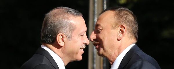 Реджеп Эрдоган и Ильхам Алиев Реджеп Эрдоган и Ильхам Алиев - Sputnik Արմենիա