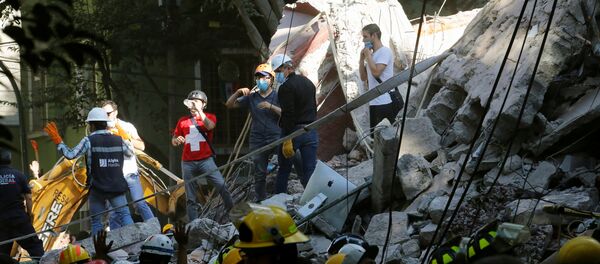 Землетрясение в Мексике Землетрясение в Мексике - Sputnik Արմենիա