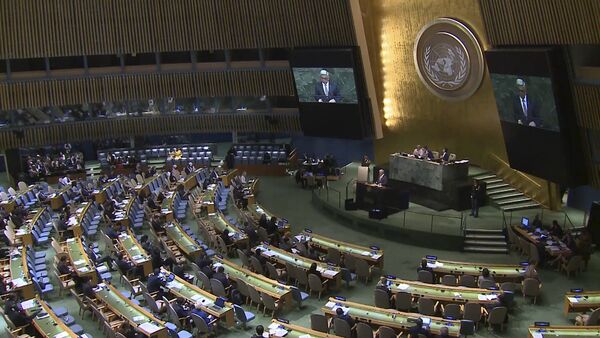 Սերժ Սարգսյանը ելույթ է ունեցել ՄԱԿ-ի Գլխավոր ասամբլեայի 72-րդ նստաշրջանում - Sputnik Արմենիա