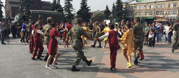 День независимости отметили в Гюмри - Sputnik Армения