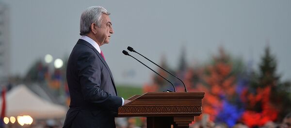 Поздравление Президента Сержа Саргсяна по случаю праздника независимости Поздравление Президента Сержа Саргсяна по случаю праздника независимости - Sputnik Արմենիա
