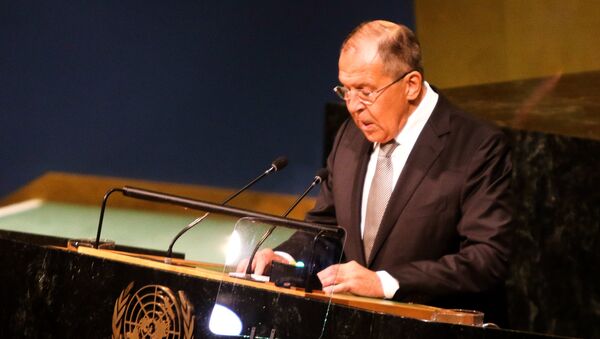 Выступление главы МИД РФ С.Лаврова на Генеральной Ассамблее ООН - Sputnik Армения