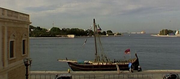 Армянский парусник прошёл по следам киликийских пиратов - Sputnik Армения