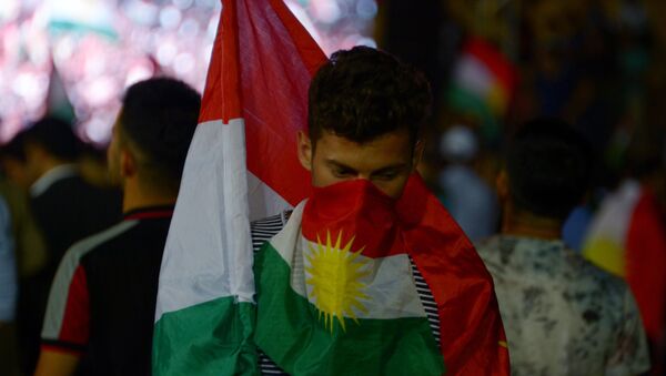 Сторонник независимого Иракского Курдистана - Sputnik Армения