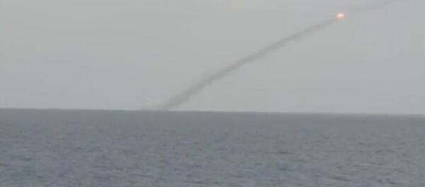 Пуски крылатых ракет Калибр по террористам в Сирии Пуски крылатых ракет Калибр по террористам в Сирии - Sputnik Արմենիա