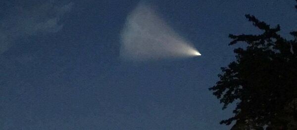 Неопознанный объект в небе Еревана - Sputnik Արմենիա