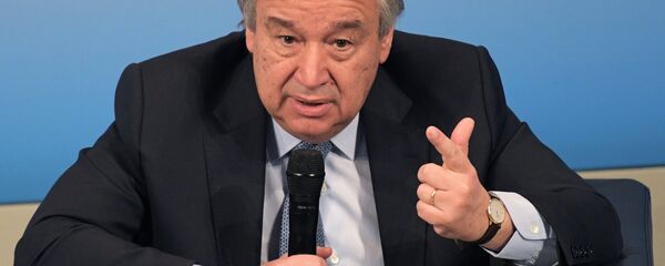 Генеральный секретарь Организации Объединённых Наций (ООН) Антониу Гутерреш Генеральный секретарь Организации Объединённых Наций (ООН) Антониу Гутерреш - Sputnik Армения