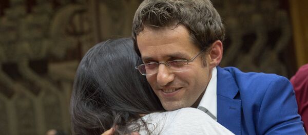 Ариана Каоли и Левон Аронян - Sputnik Армения