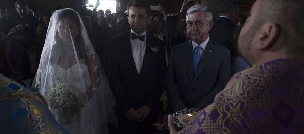 Свадьба Левона Ароняна и Арианы Каоли - Sputnik Армения