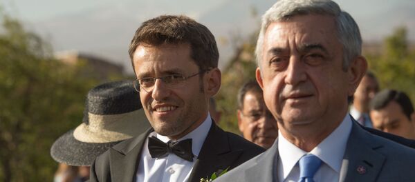 Свадьба Левона Ароняна и Арианы Каоли - Sputnik Армения