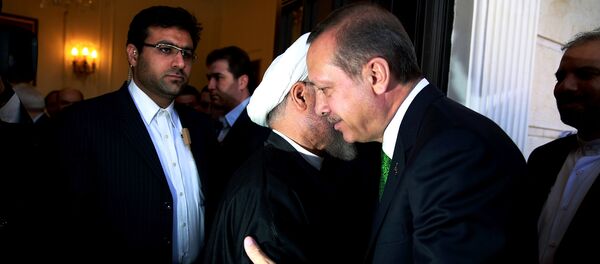 Реджеп Тайип Эрдоган и Хасан Рухани - Sputnik Армения