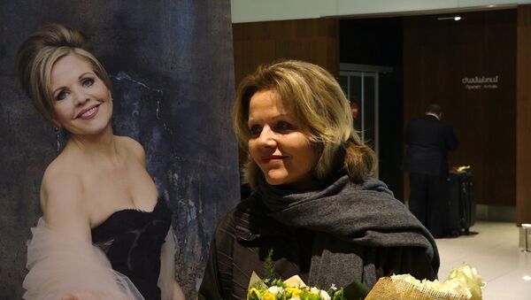 Американская оперная певица Рене Флеминг в Ереване - Sputnik Արմենիա