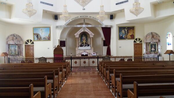 Армянская церковь в Шардже, ОАЭ - Sputnik Արմենիա