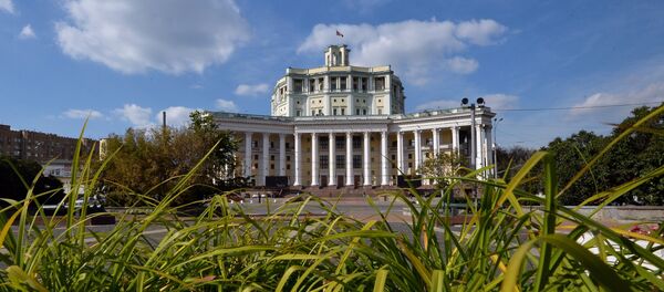 Центральный академический театр Советской Армии, созданный по проекту Алабяна Центральный академический театр Советской Армии, созданный по проекту Алабяна - Sputnik Армения