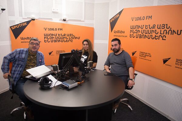 Анна Маргарян и Аза Абрахам в гостях у радио Sputnik Армения - Sputnik Армения