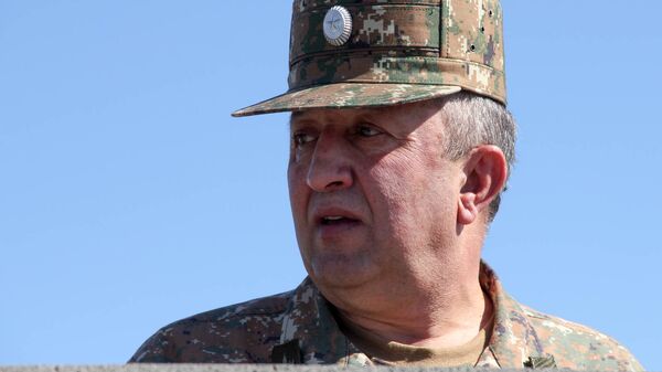 Учения ОДКБ Взаимодействие - 2017 в Армении. Мовсес Акопян - Sputnik Армения