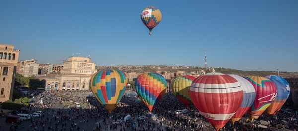 Эребуни-Ереван 2799. Международный фестиваль воздушных шаров - Sputnik Армения
