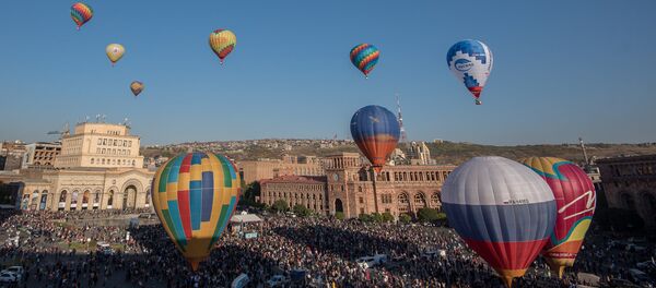 Эребуни-Ереван 2799. Международный фестиваль воздушных шаров Эребуни-Ереван 2799. Международный фестиваль воздушных шаров - Sputnik Армения