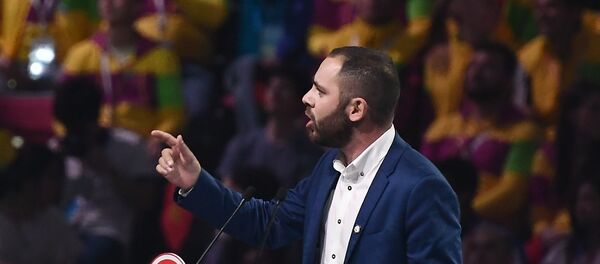 Церемония открытия XIX Всемирного фестиваля молодёжи и студентов - Sputnik Армения