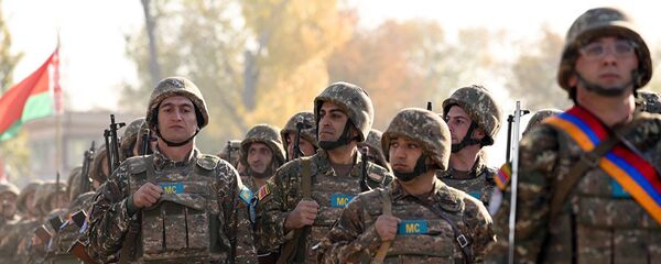 Учения миротворцев ОДКБ в Казахстане. Миротворческие силы Армении - Sputnik Армения
