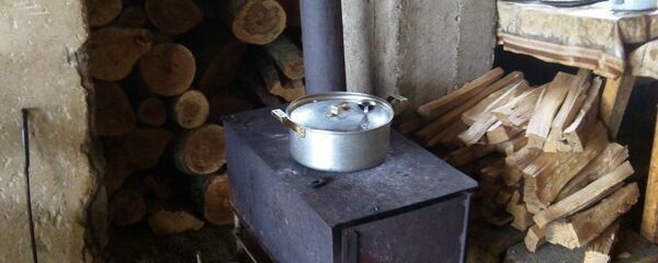 Печь в сельском доме в Тавушской области - Sputnik Армения