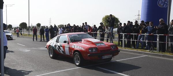 Гонщики из Армении и Ирана приняли участие в соревнованиях DRAG TIME YEREVAN 2017 - Sputnik Армения