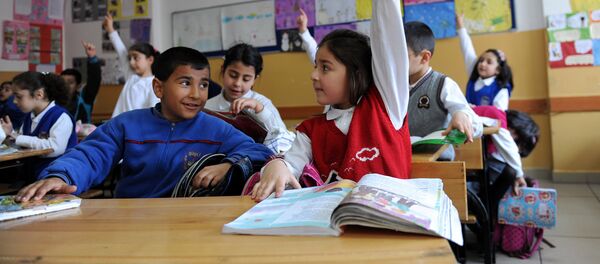Турецкие школьники - Sputnik Армения
