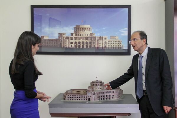 Макет здания Правительства РА - Sputnik Армения