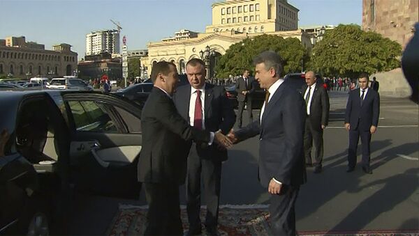 Визит премьер-министра России Дмитрия Медведева в Ереван - Sputnik Армения