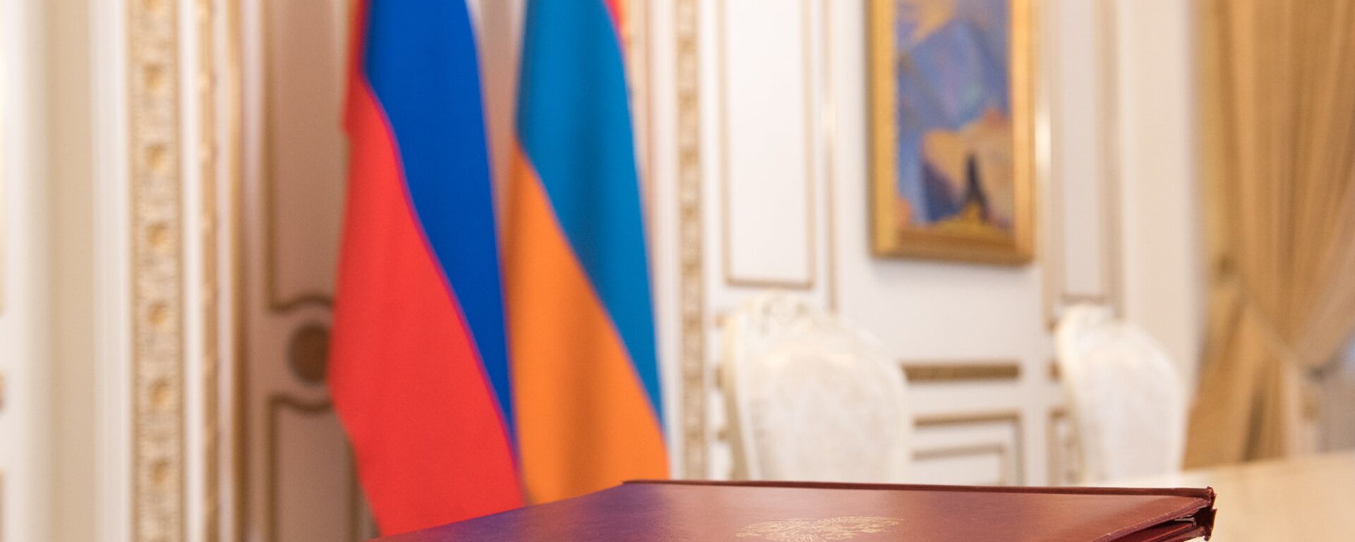 Флаги Армении и России - Sputnik Армения, 1920, 21.02.2023