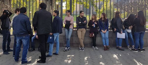 Студентеческая забастовка Студентеческая забастовка - Sputnik Արմենիա