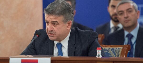 Заседание межправительственного Евразийского совета . Карен Карапетян - Sputnik Армения