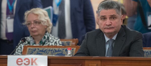 Заседание межправительственного Евразийского совета. Татьяна Валовая и Тигран Саркисян - Sputnik Армения