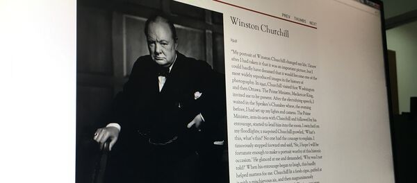Фотография Уинстона Черчилля, сделанная Юсуфом Каршем - Sputnik Армения