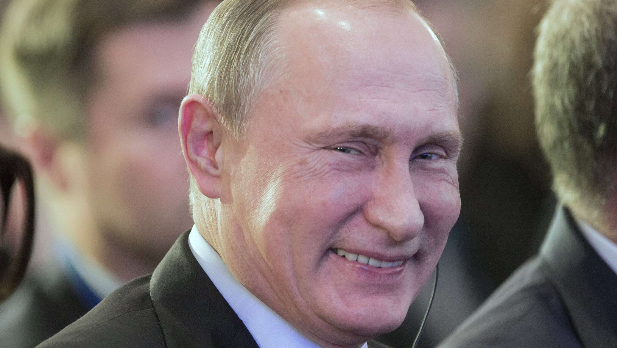 Путин на новой 