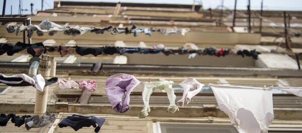 Развешанное белье - Sputnik Армения