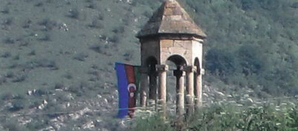 Армянская церковь сурб Григор Лусаворич на территории Азербайджана - Sputnik Армения