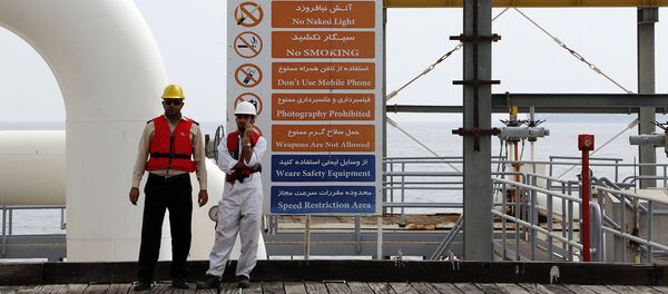 Нефтяная платформа в Иране - Sputnik Армения