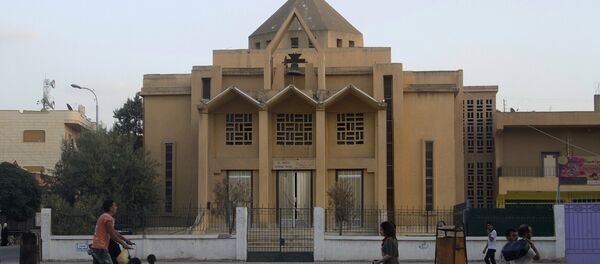 Армянская церковь в Ракке, Сирия - Sputnik Армения