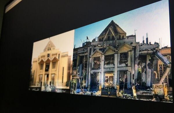 Разрушенная армянская церковь в Ракке, Сирия Разрушенная армянская церковь в Ракке, Сирия - Sputnik Армения