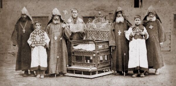 Кадр из фильма о Геноциде армян Намерение уничтожить - Sputnik Армения