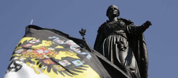 Открытие памятника Екатерине II в Симферополе - Sputnik Армения