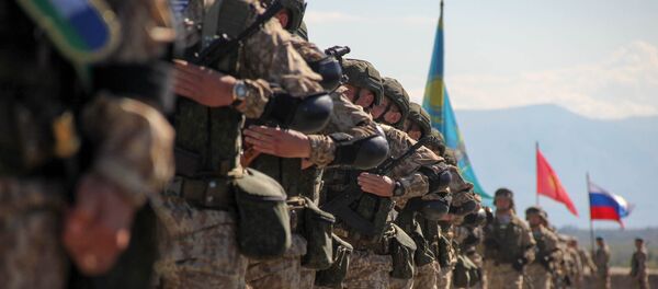 Учения ОДКБ Взаимодействие - 2017 в Армении - Sputnik Армения