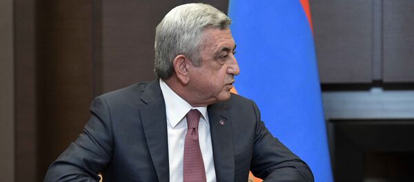 Президент Армении Серж Саргсян - Sputnik Армения