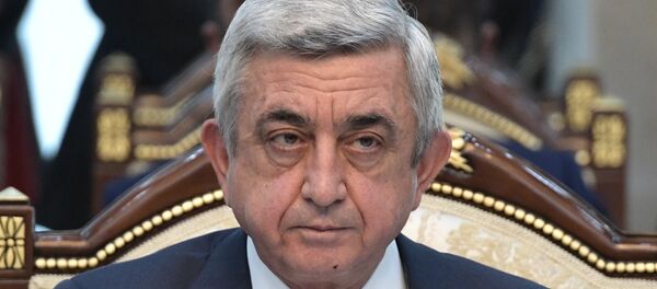 Президент Армении Серж Саргсян - Sputnik Армения