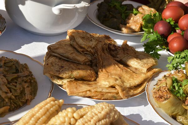 Фестиваль Амшен в селе Цкыбын Фестиваль Амшен в селе Цкыбын - Sputnik Արմենիա