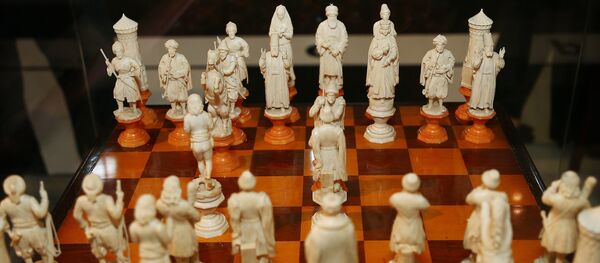 Открытие выставки Царская игра - Sputnik Армения