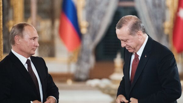 Визит президента РФ В. Путина в Турцию - Sputnik Արմենիա