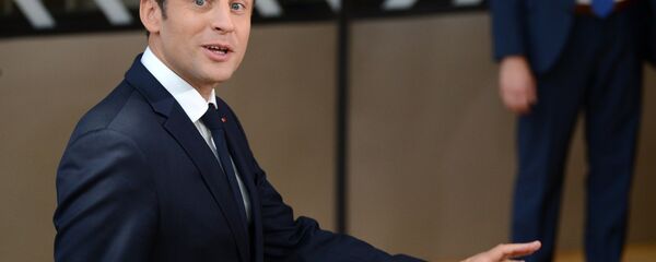 Президент Франции Эммануэль Макрон - Sputnik Армения