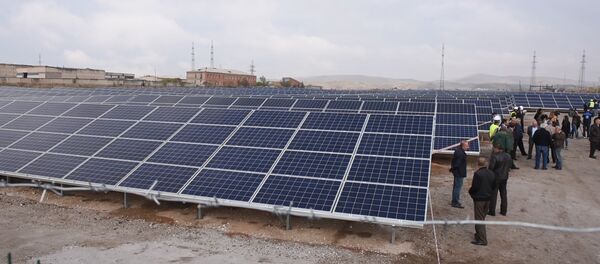 Հայաստանում մեկնարկել է երկրորդ արևային էլեկտրակայանի աշխատանքը Հայաստանում մեկնարկել է երկրորդ արևային էլեկտրակայանի աշխատանքը - Sputnik Արմենիա